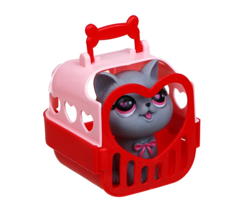 Игрушка питомец в переноске ИГРОЛЕНД, 8*9*9 см