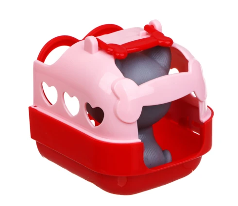 Игрушка питомец в переноске ИГРОЛЕНД, 8*9*9 см