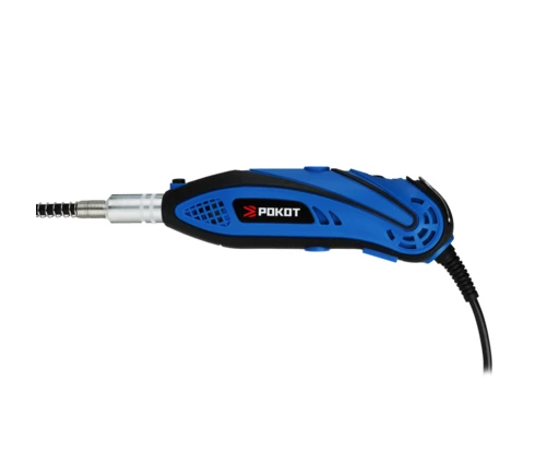 Гравер РОКОТ Г-160, 220 В, 160 Вт, гибкий вал, 40 предметов, кейс