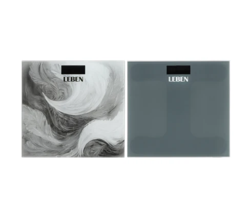 Весы напольные LEBEN Grey, электронные, до 180 кг