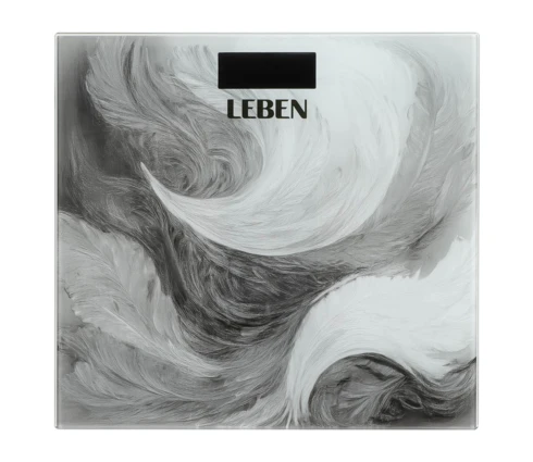 Весы напольные LEBEN Grey, электронные, до 180 кг