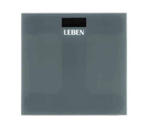 Весы напольные LEBEN Grey, электронные, до 180 кг