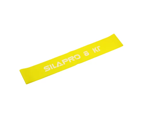 Фитнес-резинка SILAPRO, 30*5*0,03 см, латекс, нагрузка 8 кг