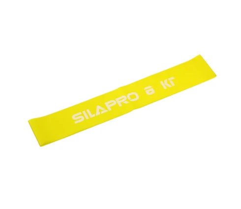 Фитнес-резинка SILAPRO, 30*5*0,03 см, латекс, нагрузка 8 кг