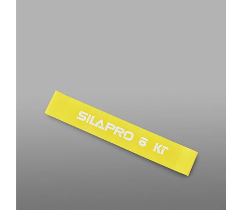 Фитнес-резинка SILAPRO, 30*5*0,03 см, латекс, нагрузка 8 кг