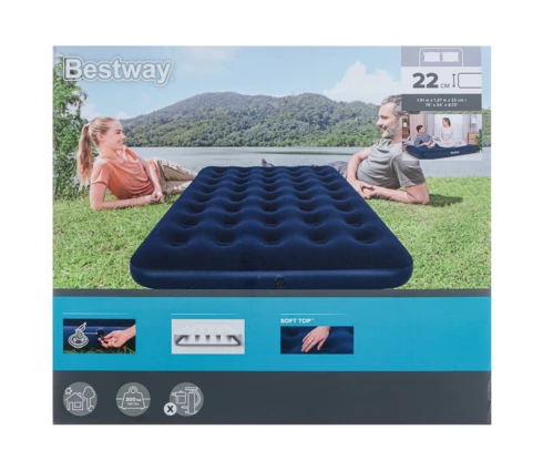 Матрас надувной BestWay Full 67002, 191*137*22 см, двухместный