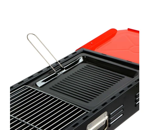 Мангал GRILLBOOM портативный, складной, 120*31*62 см, рабочая поверхность 66*30 см, железо