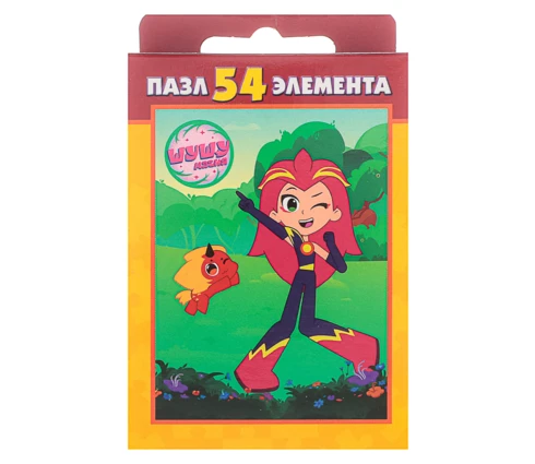 Пазл, 54 элемента, 10,5*2,5*6,5 см