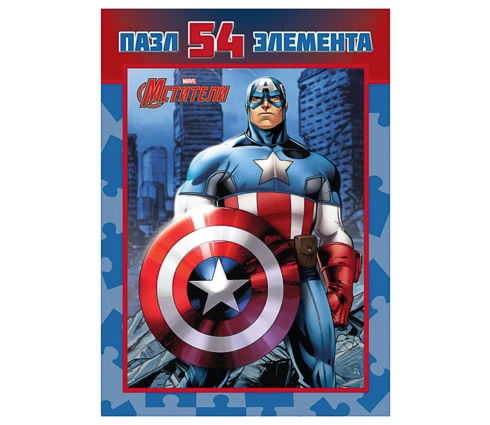 Пазл, 54 элемента, 10,5*2,5*6,5 см