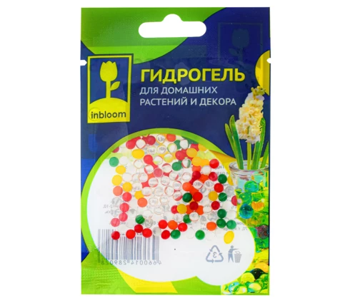 Гидрогель для растений и декора inbloom, разноцветный