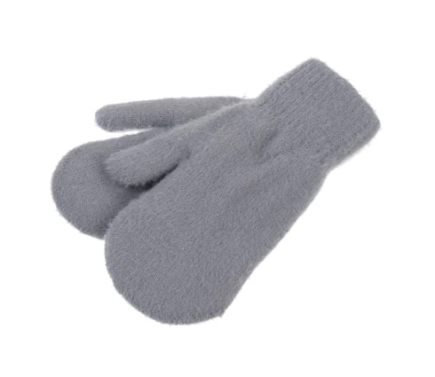 Варежки женские Galante, пушистые, размер 18-20