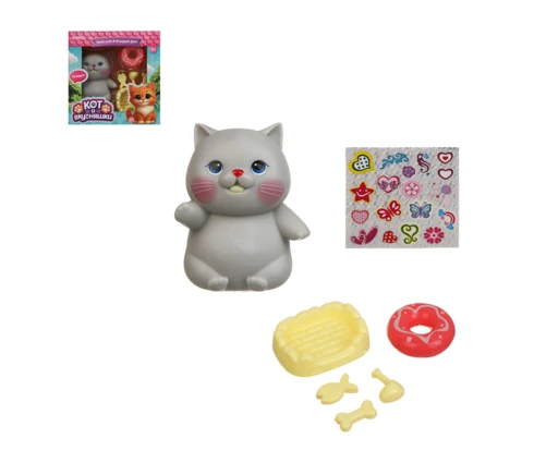 Игрушка питомец ИГРОЛЕНД Кот и вкусняшки