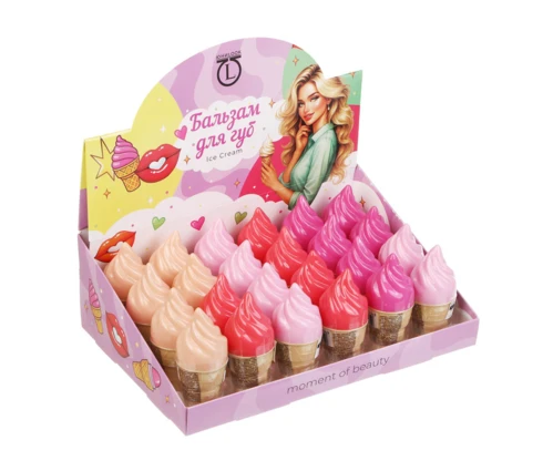 Бальзам для губ ЮНИLOOK Ice Cream, 10 г