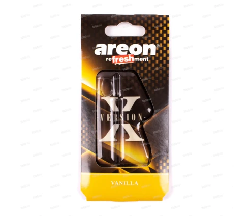 Ароматизатор для авто Areon подвесной Refreshment liquid X-version VANILLA