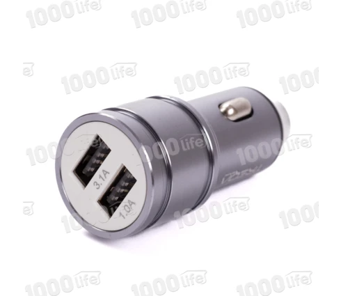 Автомобильное зарядное устройство TREQA CC-314, 12-24 В, 2 USB, 3.1А