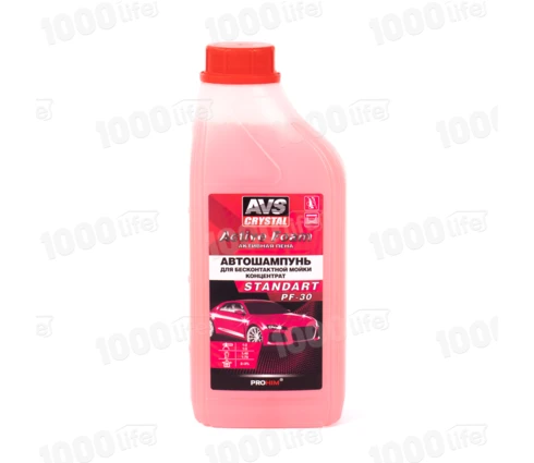 Автошампунь для бесконтактной мойки AVS Active Foam PF-30 STANDART 1:2-5, 1 л