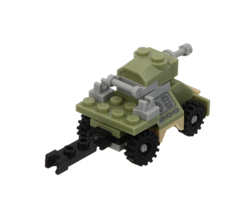 Конструктор ИГРОЛЕНД Военная техника, 8 в 1, 8*3,5*11 см