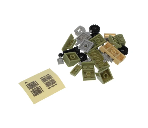 Конструктор ИГРОЛЕНД Военная техника, 8 в 1, 8*3,5*11 см