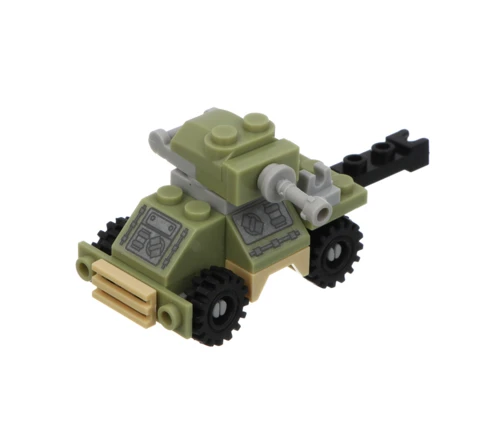 Конструктор ИГРОЛЕНД Военная техника, 8 в 1, 8*3,5*11 см