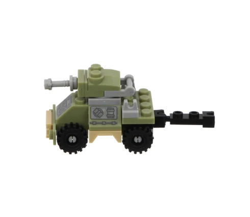 Конструктор ИГРОЛЕНД Военная техника, 8 в 1, 8*3,5*11 см