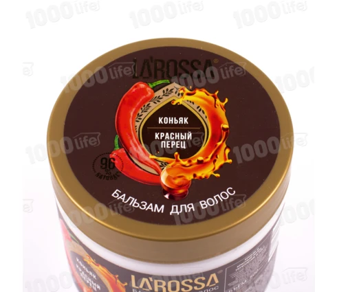 Бальзам для волос La Rossa Коньяк и красный перец, 500 мл