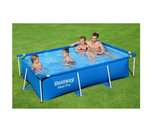 Бассейн каркасный BestWay 56403, 259*170*61 см, 2300 л, прямоугольный