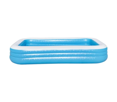 Бассейн надувной BestWay Blue Rectangular Family Pool Deluxe 54009, 305*183*56 см, прямоугольный