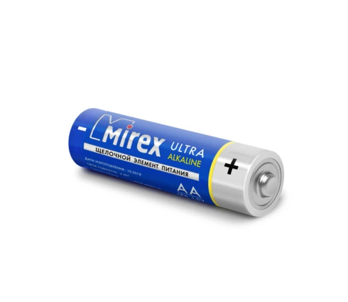 Батарейка Mirex Ultra, щелочная, AA (R6), BL-4, 1 шт