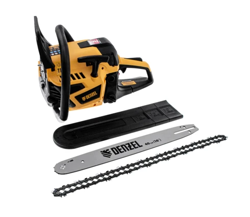 Бензопила DENZEL DS-4516, 2,5 л.с., объем 45 см3, шина 16