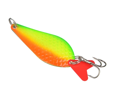 Блесна колеблющаяся Azor Fishing Щука, кислотная, 5 видов