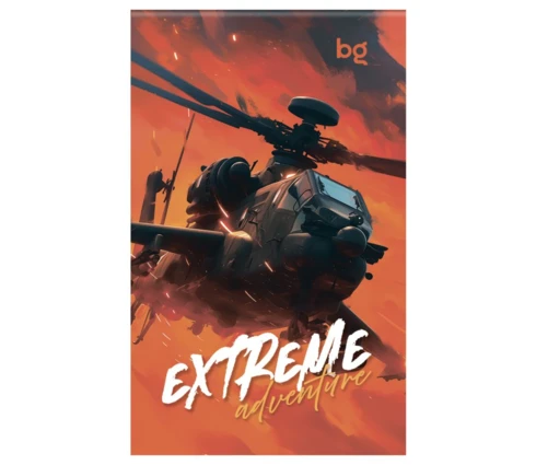 Блокнот BG на склейке Жажда экстрима, А7, 48 л