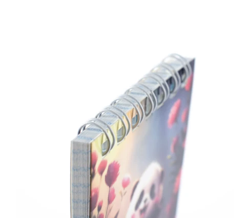 Блокнот MAZARI на спирали, обложка картон, клетка, А7, 40 л