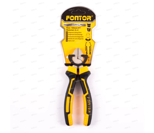 Бокорезы FONTOR, 160 мм, двухкомпонентная ручка, CrV