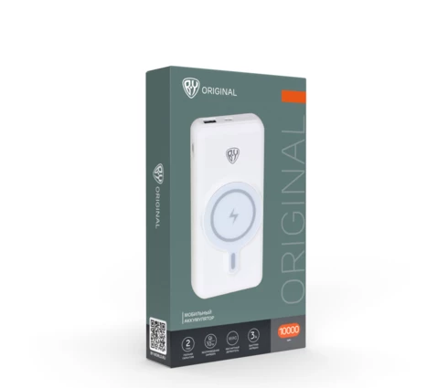 Аккумулятор мобильный BY 10000мАч, 1USB, Type-C, 3А, QC3.0+PD, 20W
