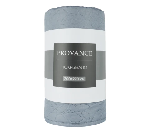 Покрывало PROVANCE Нэви, стеганое, двухстороннее, полиэстер, 200*220 см