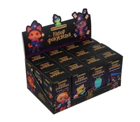 Настольная игра ИГРОЛЕНД Набор фокусника, 12*7*6 см