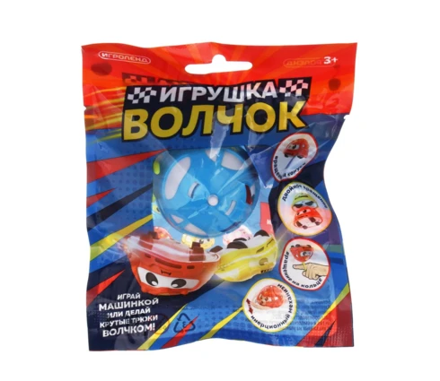 Игрушка волчок ИГРОЛЕНД, 11,6*14,4 см
