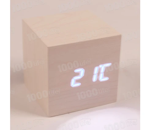 Часы электронные, USB, 6,3*6,3 см