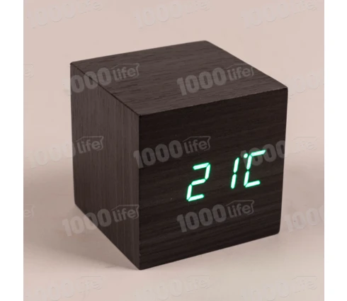 Часы электронные, USB, 6,3*6,3 см