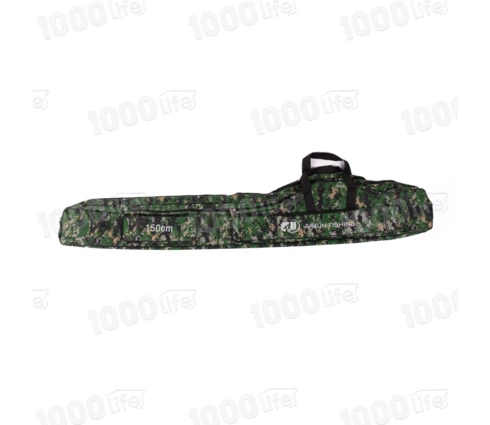 Чехол для удочек 150*20*18 см, 2 отделения, камуфляж, полиэстер