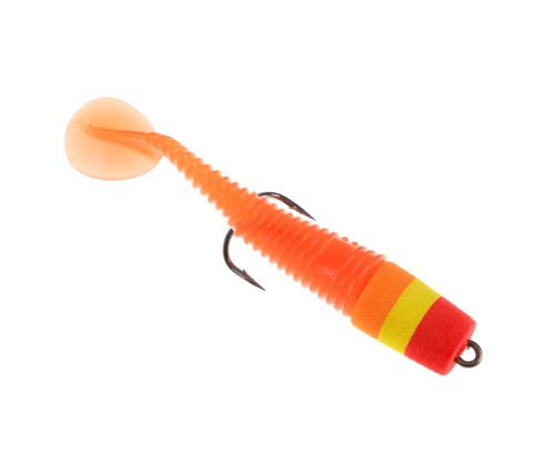 Набор силиконовых приманок Azor Fishing, Комбо, 75 мм, микс