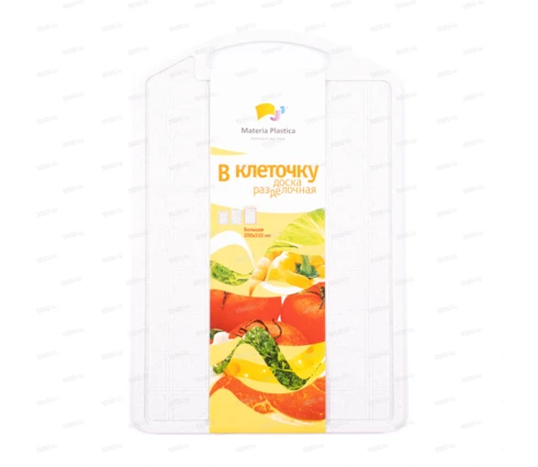 Доска разделочная, 20*31 см, полипропилен, в клеточку