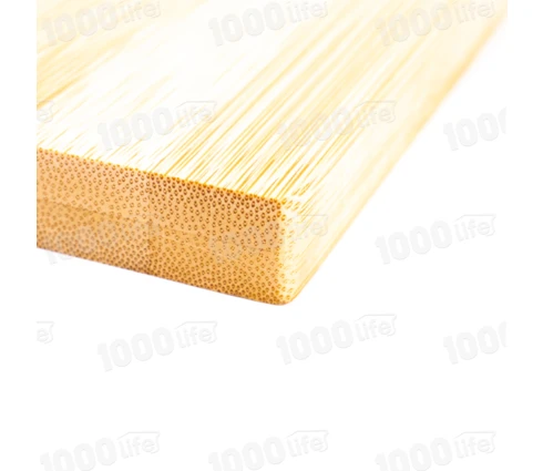 Доска разделочная Cook Mister с черной ручкой, бамбук, 20*30 см