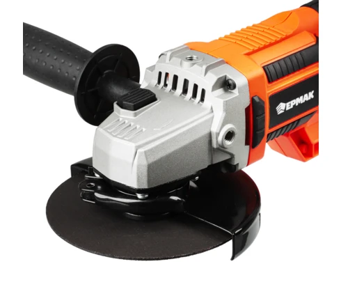 УШМ аккумуляторная ЕРМАК X-PRO, 20 В, диск 125*22,2 мм, 1 батарея, 2 А*ч, коробка