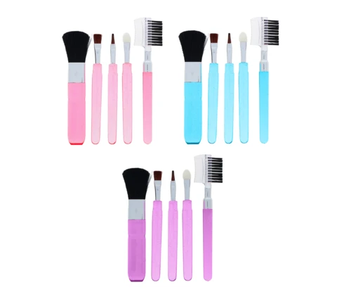 Набор кистей для макияжа ЮНИLOOK, 5 шт