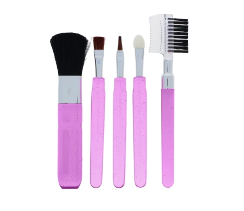 Набор кистей для макияжа ЮНИLOOK, 5 шт