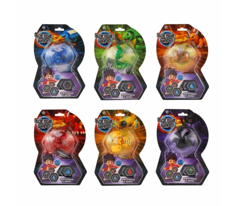 Игрушка ИГРОЛЕНД Боевые шары, магнит, картон, 24,5*17,5*5 см