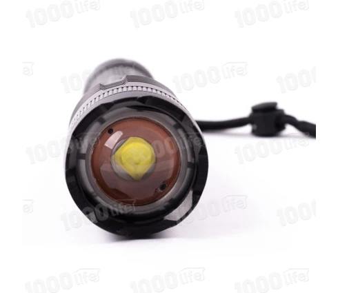 Фонарь аккумуляторный 80 Вт, 17 см, USB