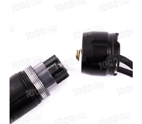 Фонарь аккумуляторный 80 Вт, 17 см, USB