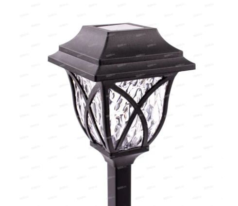 Фонарь газонный на солнечной батарее, 43*10 см, LED